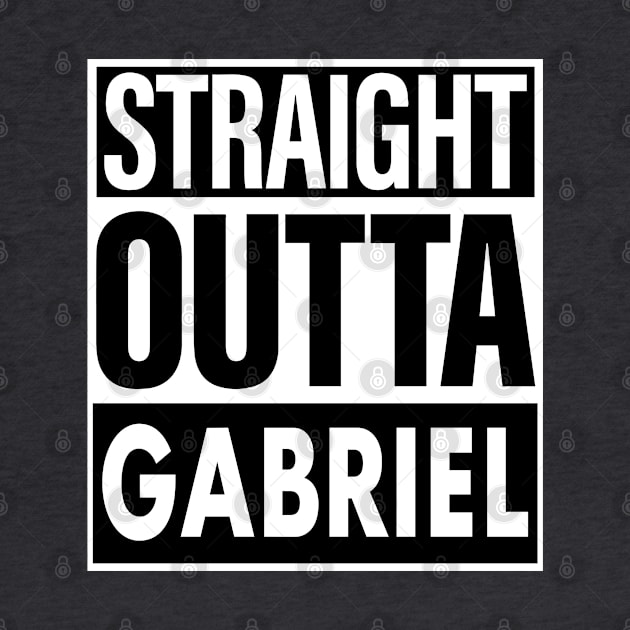 Gabriel Name Straight Outta Gabriel by ThanhNga